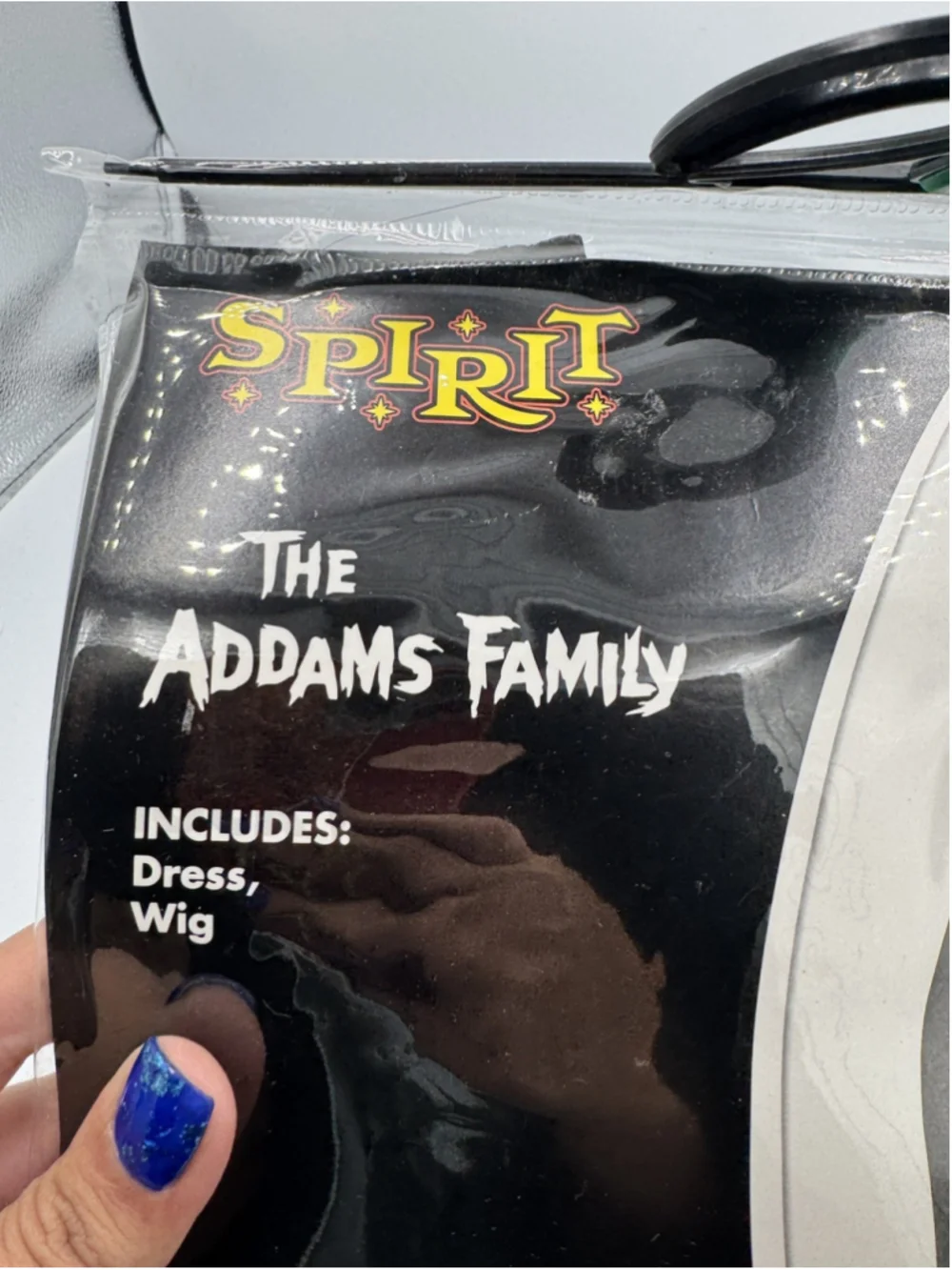 Spirit Halloween Pet Dog The Addams Family Wednesday costume Size Large 29-44lbs